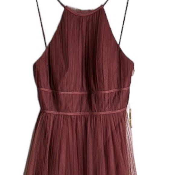 Jenny yoo collection dusty pink maxi dress size 4 - Picture 2 of 11